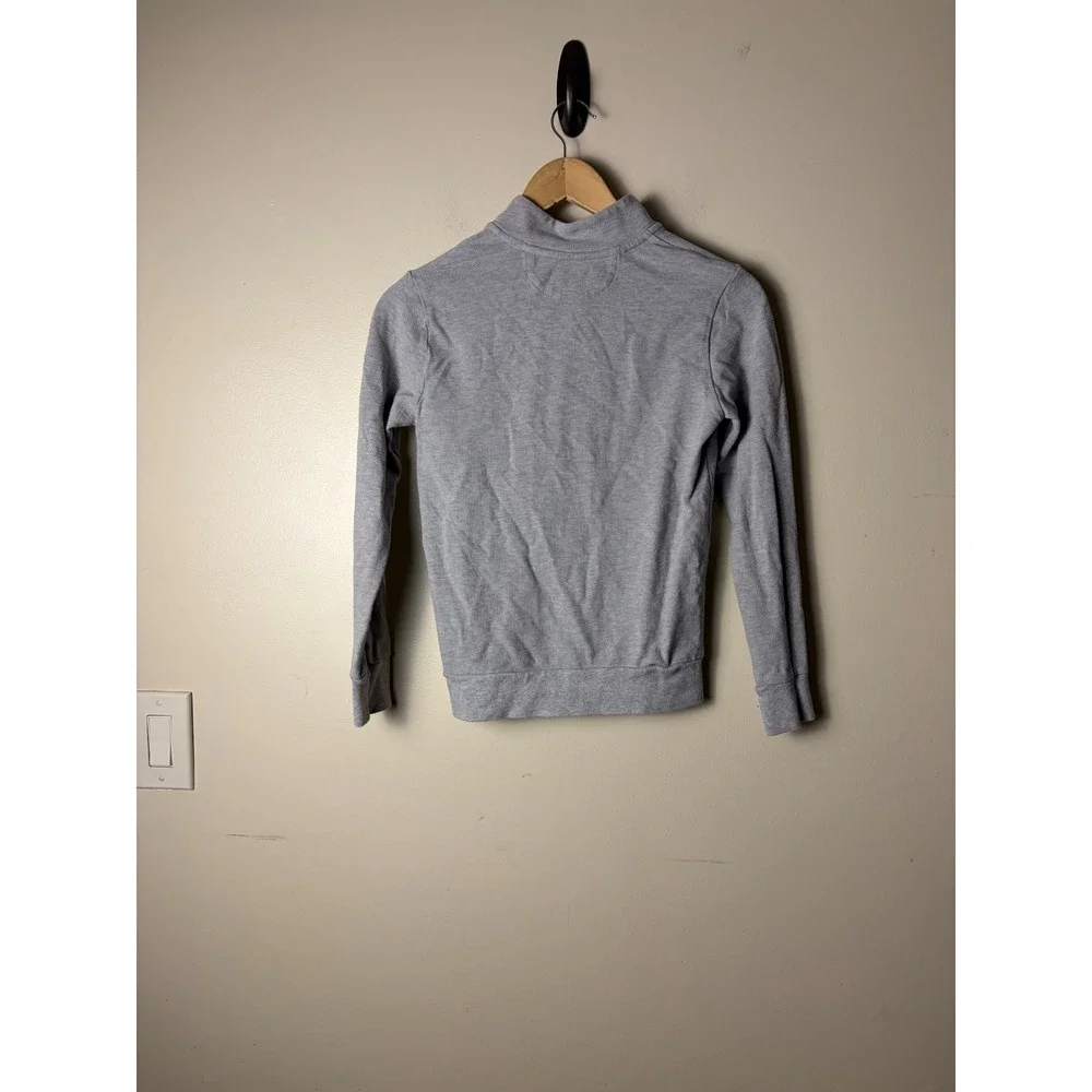 Polo Ralph Lauren Grey 1/4 Zip Sweater Pullover Youth Boys M 10-12 Casual